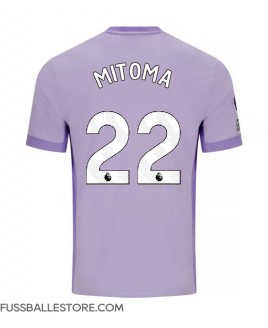 Günstige Brighton Kaoru Mitoma #22 Auswärtstrikot 2025-26 Kurzarm